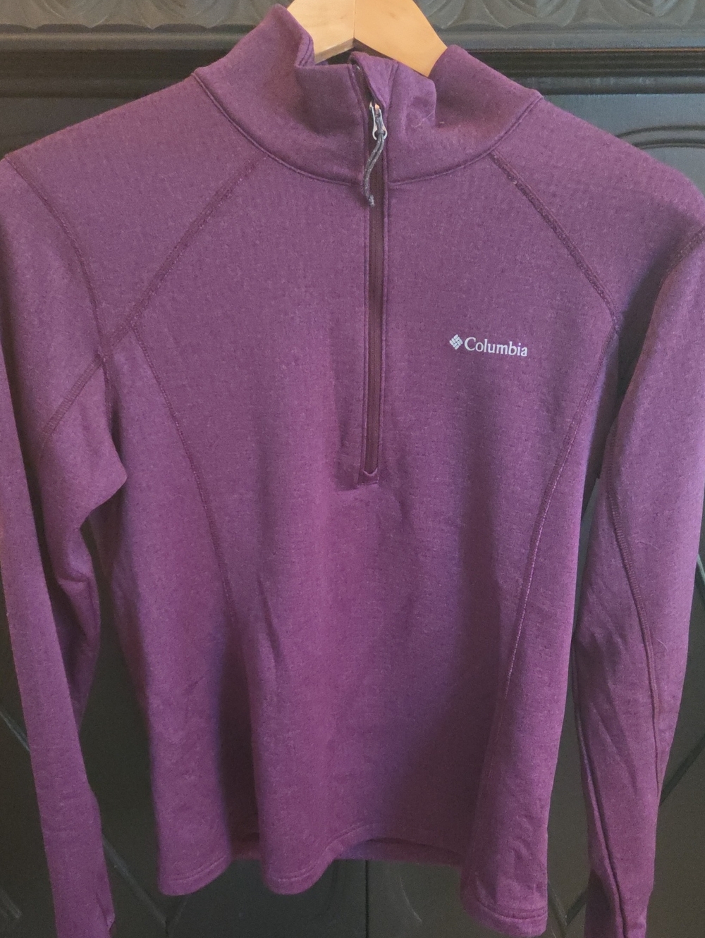 Columbia Women's Plum Half-Zip Fleece Pullover